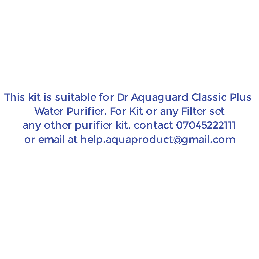 Dr. Aquaguard Classic Plus Inline Filter Set - 5-16″ or PL6 Push Type