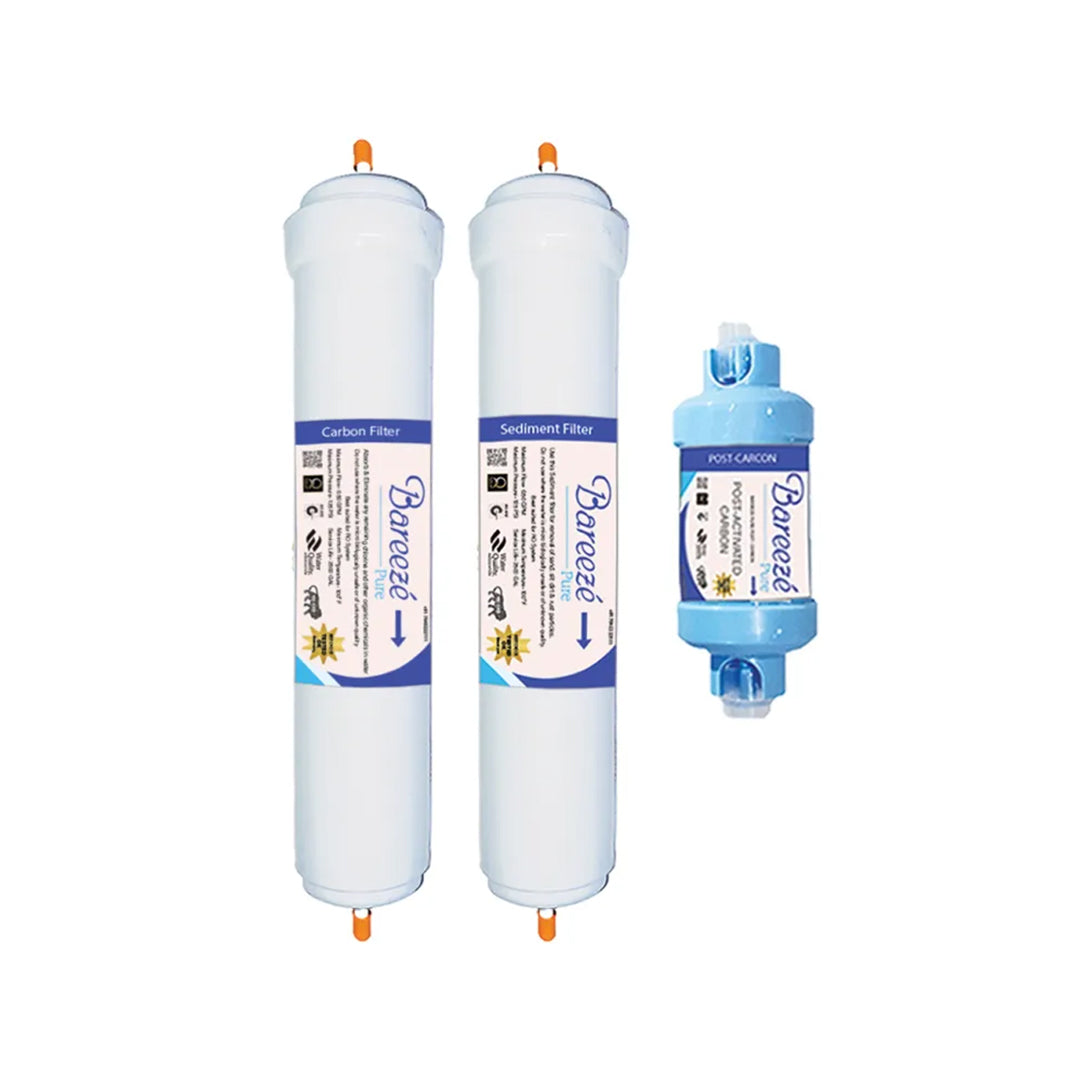 Bareeze Pure Filter Kit for Aquaguard Enhance UV Water Purifier Full Service Filter Kit