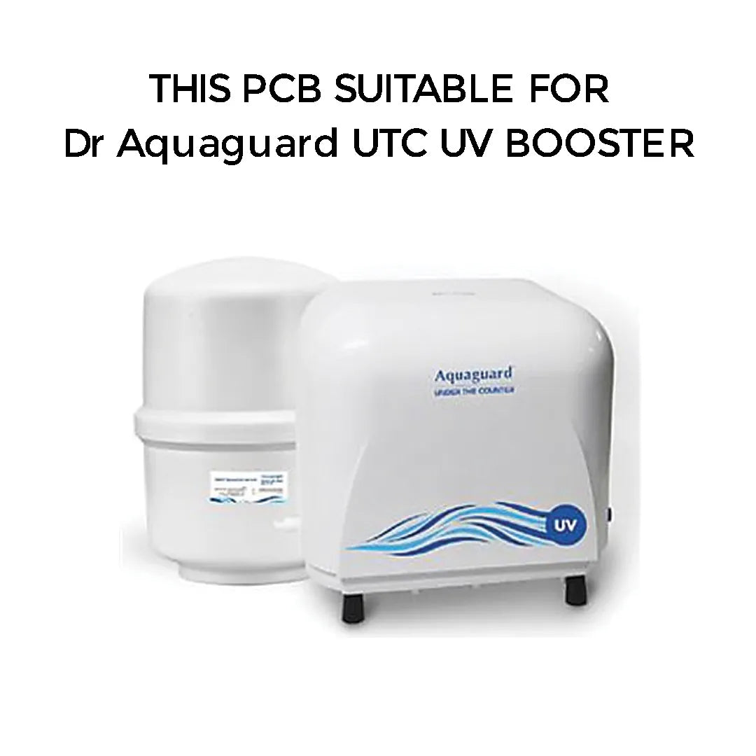 Aquaguard UTC UV Booster Bypass PCB – Solve White Light & Service Light Blinking Problems