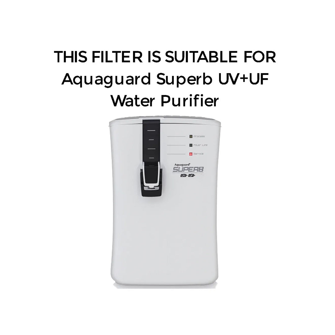 Bareeze Pure Filter Kit for Aquaguard Superb UV+UF Water Purifier Complete 1 Year Service Kit
