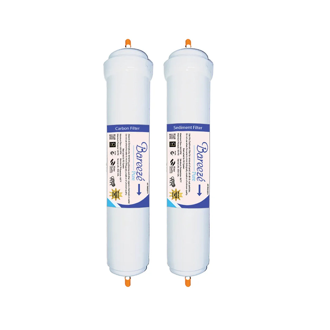 Bareeze Pure Service Filter Kit for Aquaguard Crystal NXT RO+UV+MTDS