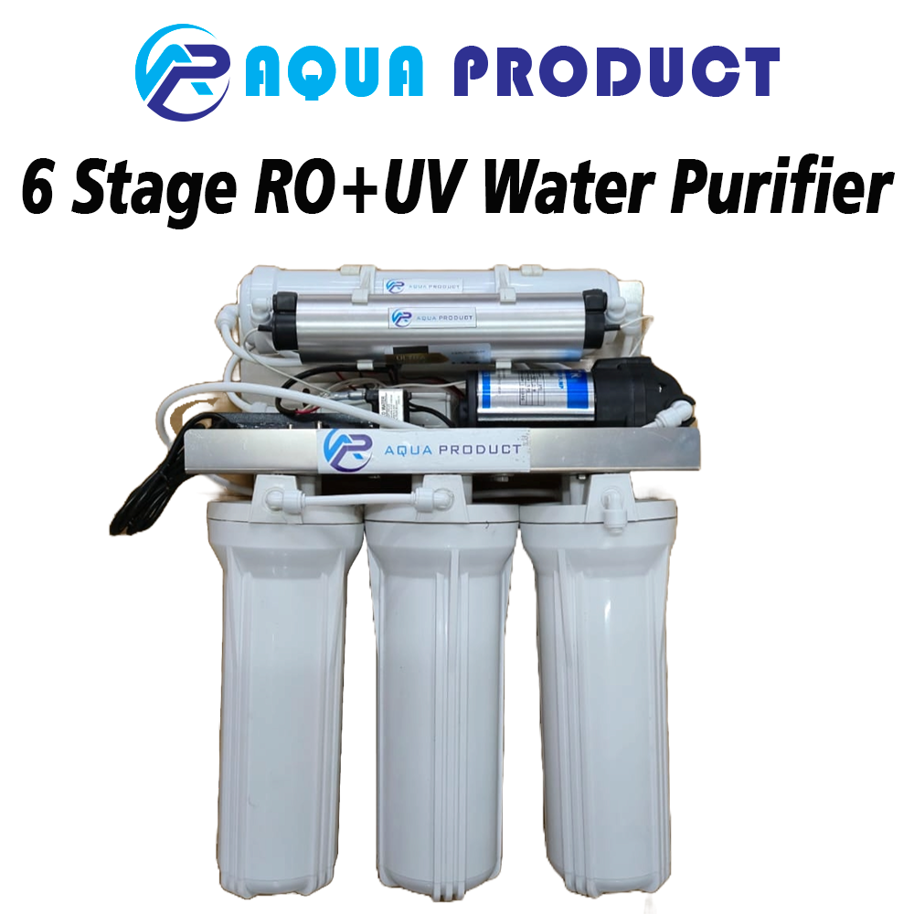 Aqua Product Electrical 6 Stage R0+UV Water Purifier Single Pump Purification 100GDP