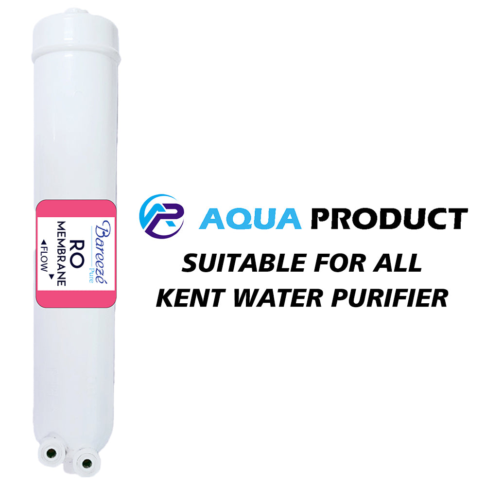 Bareeze Pure 100GDP RO Membrane is Suitable for All Kent RO Water Purifier RO Membrane For Kent Water Purifiers