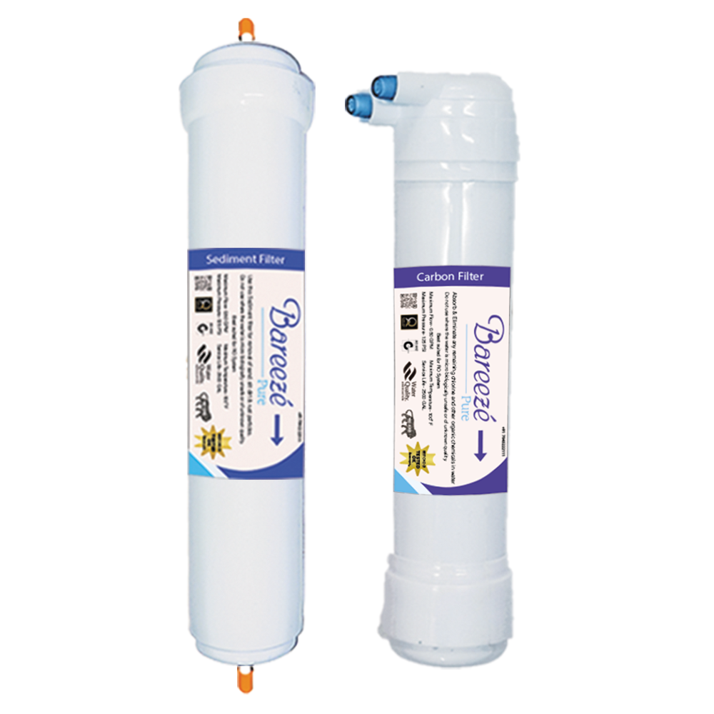 Dr. Aquaguard Classic Plus Inline Filter Set - 5-16″ or PL6 Push Type