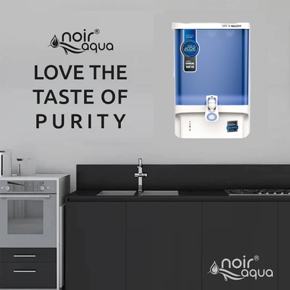 Aqua JADE RO+UV+TDS+Alkaline+Copper Water Purifier Premium Metallic Blue – 10L Advanced Purification for Healthier Water