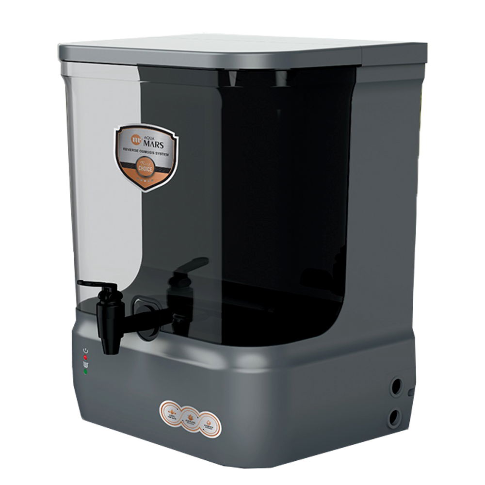 Aqua Mars RO+UV+TDS Water Purifier Premium Metallic Gray (9L)