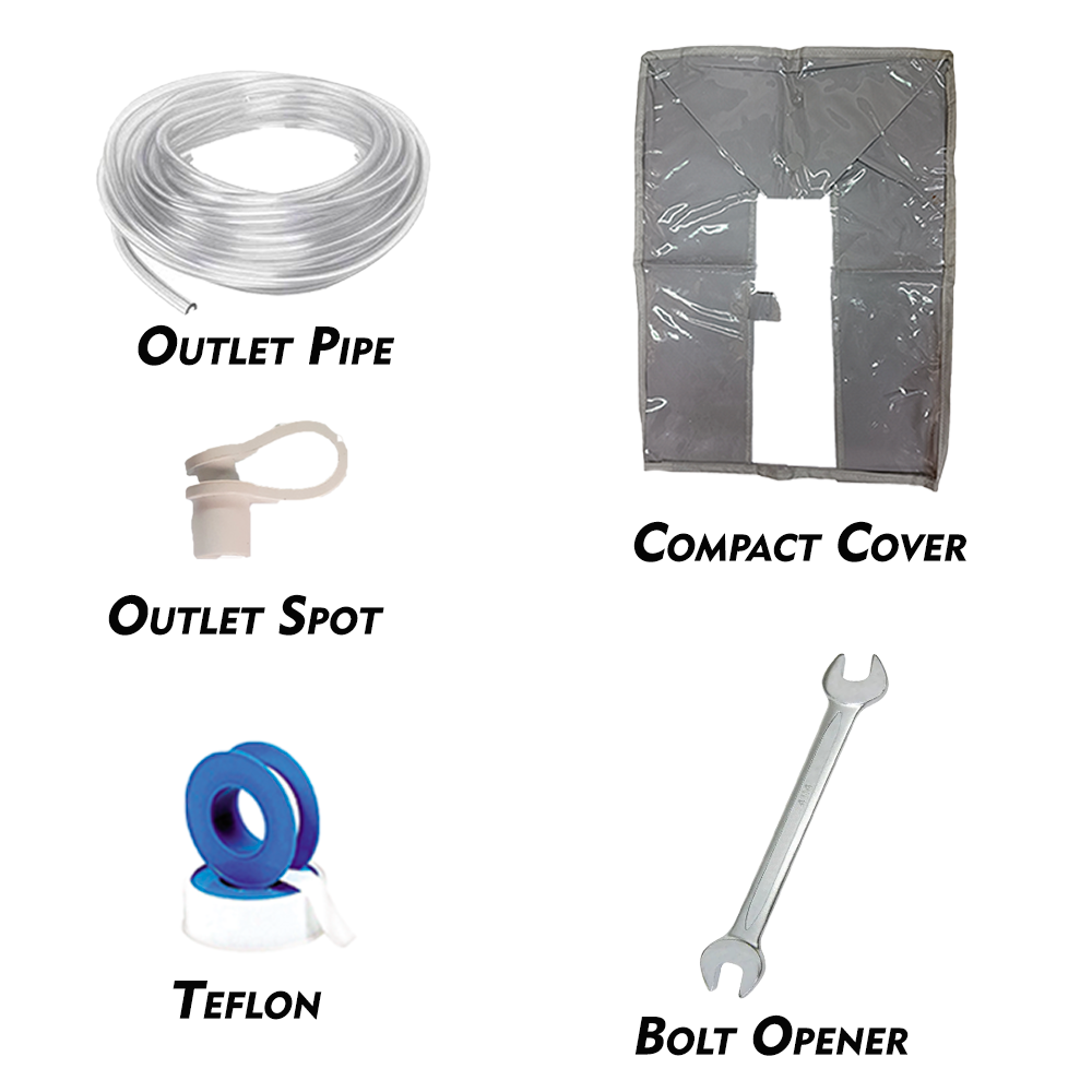 Bareeze Pure Filter Kit for Dr. Aquaguard Compact Water Purifier