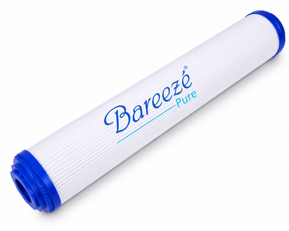 Bareeze Pure 20 Inch GAC Filter Cartridge for All 50 LPH Commercial RO Water Purifier Granular Activated Carbon