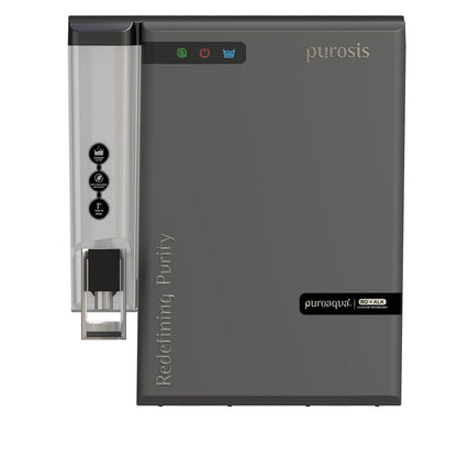 Purosis Puroaqua Plus RO+UV+TDS+Alkaline Water Purifier 14 Ltr Premium Metallic Matt Grey Puroaqua Plus Water Purifier – b...