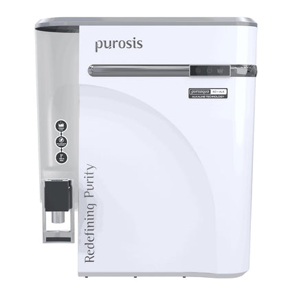 Purosis PUROAQUA 9 Ltr RO+UV+TDS+Alkaline Water Purifier Premium Metallic Apple White Puroaqua 9 Ltr – buy online India | ...
