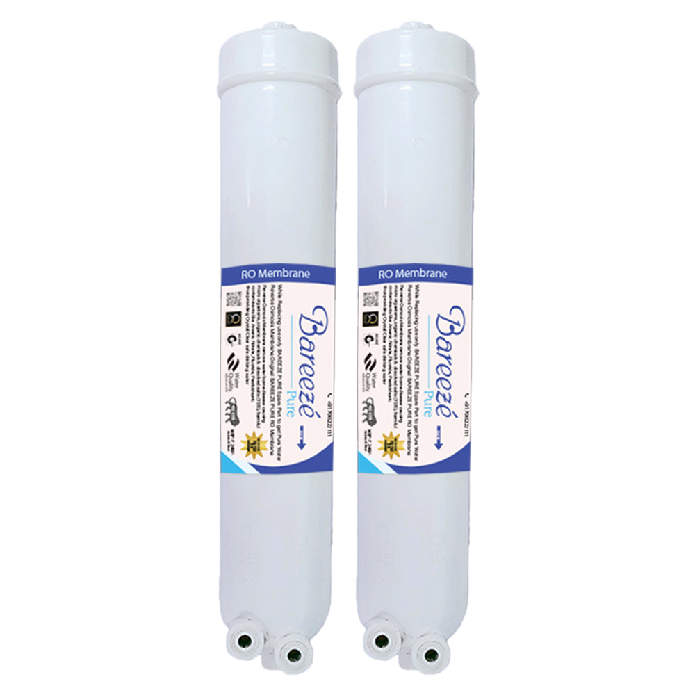 Bareeze Pure Compatible Filter Service Kit for Kent Perk RO Water Dispenser with inbuilt RO Water Purifier