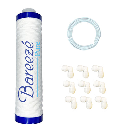 Bareeze Pure Service Filter Kit Compatible with LG Puricare Water Purifier (WW160EP, WW163EP, WW170EP, WW180EP, WAW33RW2RP, WAW35RW2RP, WAW32RW2RP, WAW53JW2RP, WAW73JW2RP)