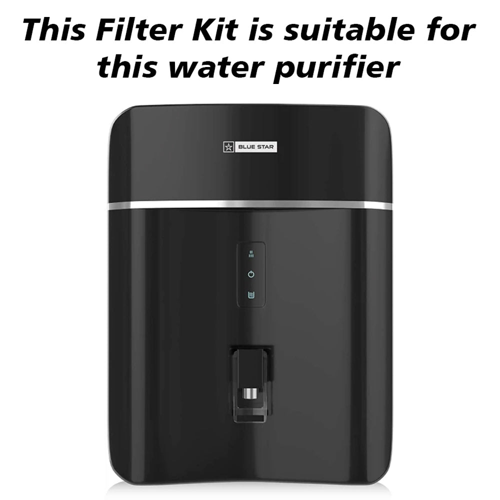 Bareeze Pure Compatible Filter Service Kit for Bluestar Opulus RO+UV+UF+Copper Water Purifier