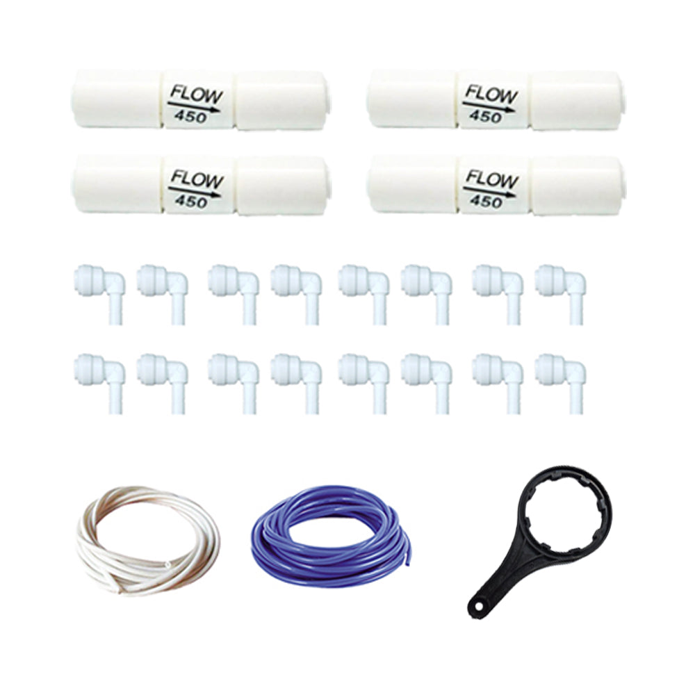 Bareeze Pure Compatible Filter Service Kit for Commercial 100 LPH Kent Elite 2 Plus RO+UV+UF+TDS Water Purifier