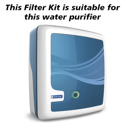 Bareeze Pure Compatible Filter Service Kit for Bluestar Edge RO+UV Water Purifier
