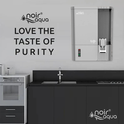 Aqua 2090 Raga Series RO+UV+TDS+Alkaline+Copper Water Purifier – Premium Metallic Daytona Silver