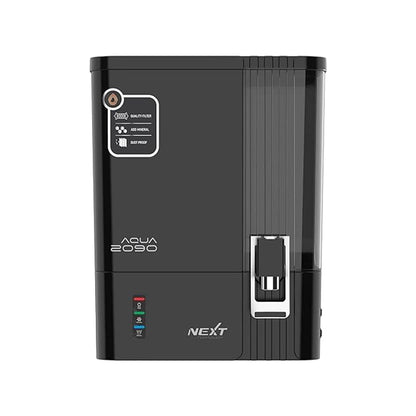 Aqua 2090 UV+UF+Alkaline Water Purifier – Premium Metallic Black For Corporation Water Works upto 200tds (Not Suitable For Borewell Or Tanker Water)