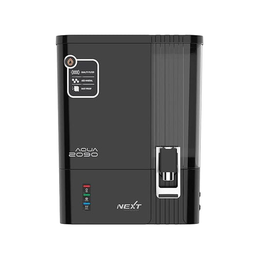 Aqua 2090 RO+UV+TDS+Alkaline+Copper Water Purifier – Premium Metallic Black