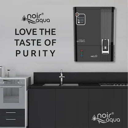 Aqua 2090 UV+UF+Alkaline Water Purifier – Premium Metallic Black For Corporation Water Works upto 200tds (Not Suitable For Borewell Or Tanker Water)