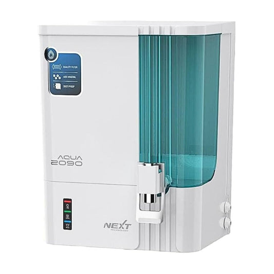 Aqua 2090 RO+UV+TDS+Alkaline+Copper Water Purifier (Premium Metallic Green) - 10L