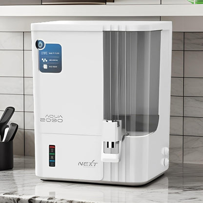 Aqua 2090 RO+UV+TDS+Alkaline+Copper Water Purifier (Premium Metallic White) - 10L
