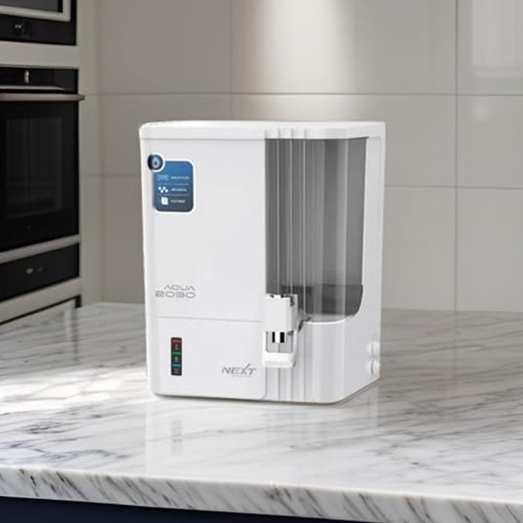 Aqua 2090 RO+UV+TDS+Alkaline+Copper Water Purifier (Premium Metallic White) - 10L