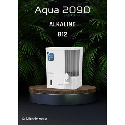 Aqua 2090 RO+UV+TDS+Alkaline+Copper Water Purifier (Premium Metallic White) - 10L