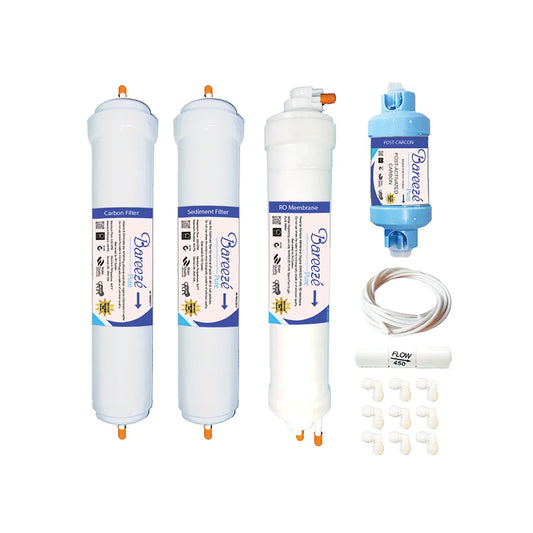 Bareeze Pure Filter for Aquaguard Enhance RO+UV Water Purifier Full Service Filter Kit