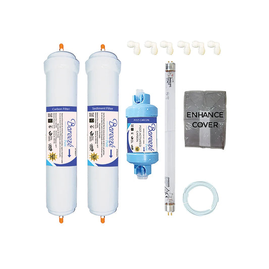 Bareeze Pure Filter Kit for Aquaguard Enhance UV Water Purifier Full Service Filter Kit