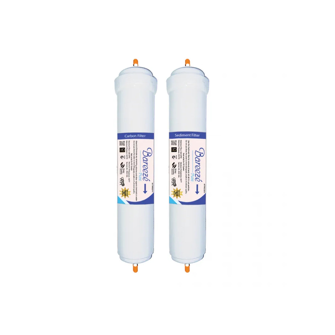 Bareeze Pure Filter for Aquaguard Enhance RO+UV Water Purifier Full Service Filter Kit