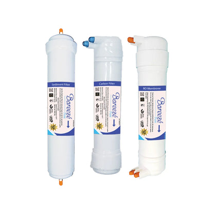 Bareeze Pure Filter Kit for Aquaguard Magna HD RO+UV Water Purifier One Year RO Kit