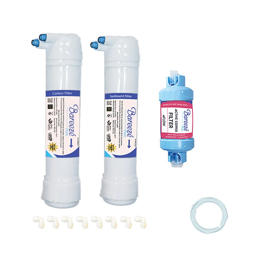 Bareeze Pure Filter Kit for Aquaguard UTC UV Booster Water Purifier Complete Service Kit