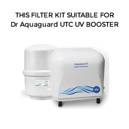 Bareeze Pure Filter Kit for Aquaguard UTC UV Booster Water Purifier Complete Service Kit
