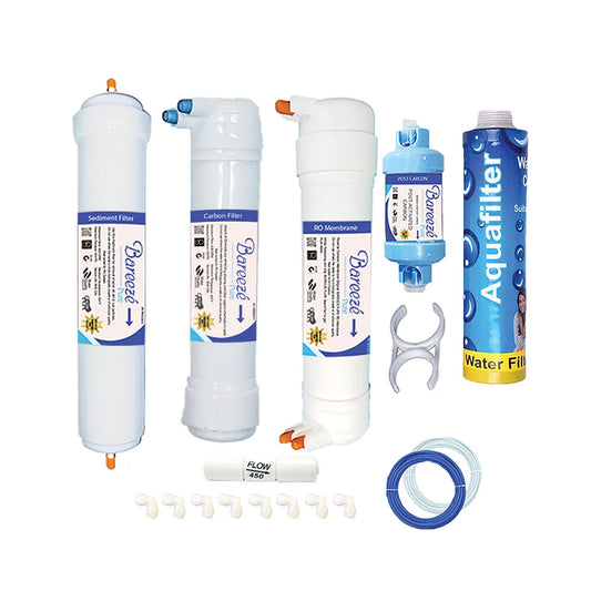 Bareeze Pure Filter Kit For Aquasure Maxima RO+UV+MTDS Water Purifier Complete Service Kit for Aquaguard Maxima NXT