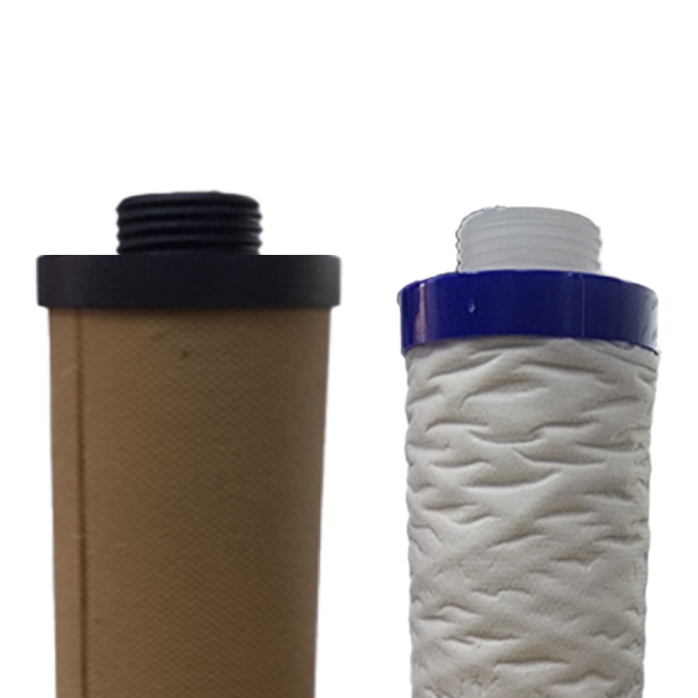 Bareeze Pure Filter Kit for Aquaguard Nova UV Water Purifier Carbon Block and Threaded PP Filter Prefilter Cartridge for Aquaguard Nova UV