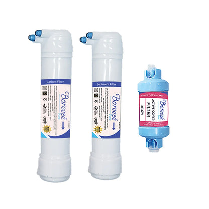 Bareeze Pure Aquaguard UTC UV Booster Filter Kit & Bypass PCB – Complete 1-Year Service Kit