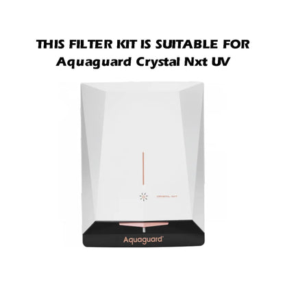 Bareeze Pure Filter Kit for Aquaguard Crystal NXT UV - Full Service Kit with Bypass PCB