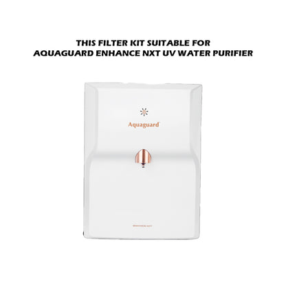 Bareeze Pure Filter Kit for Aquaguard Enhance NXT UV Water Purifier Complete Service Kit