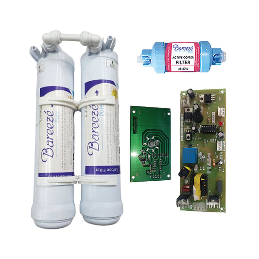 Bareeze Pure Filter Kit for Aquaguard Enhance NXT UV Water Purifier Full-Service Replacement Kit