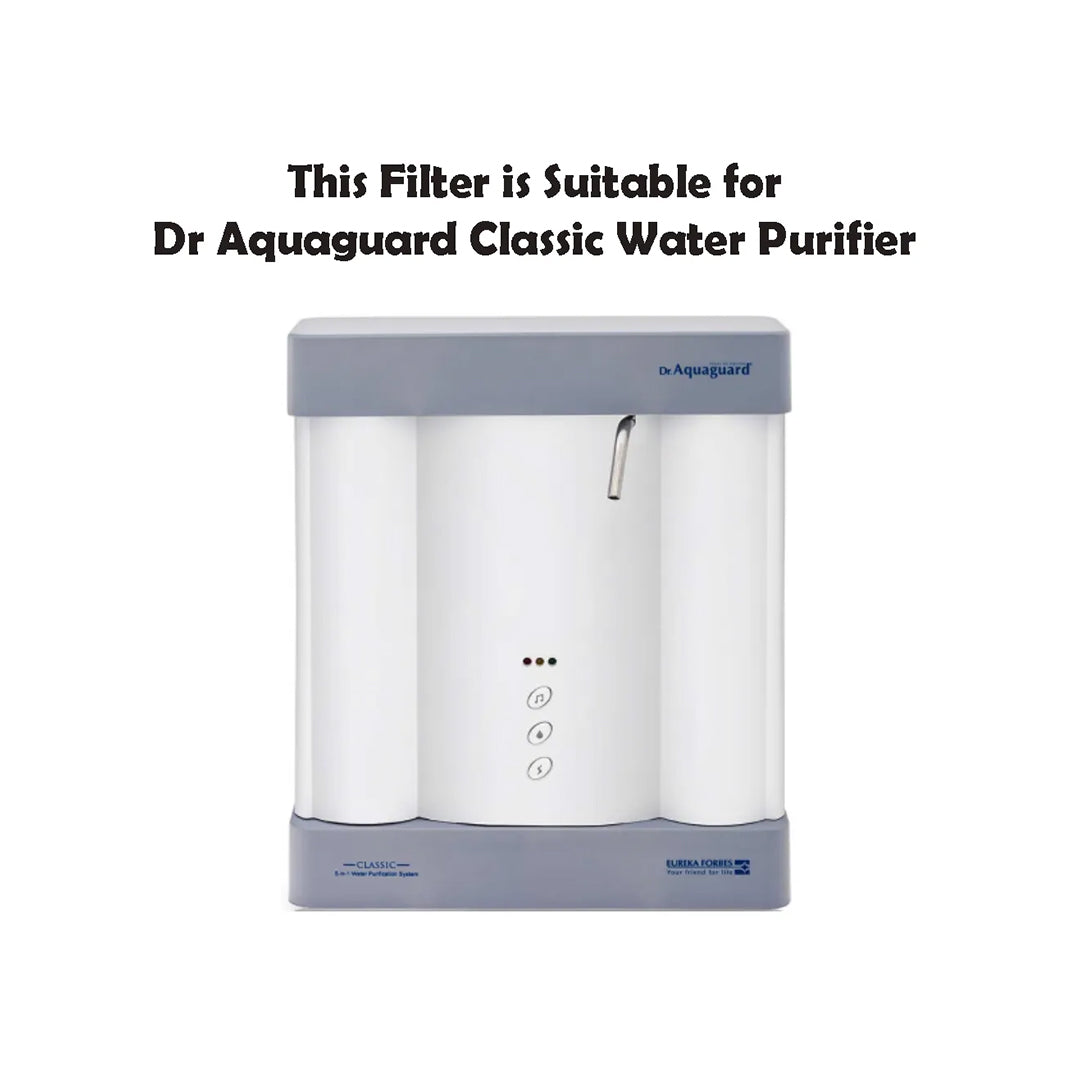 Bareeze Pure Filter Kit for Dr. Aquaguard Classic Water Purifier