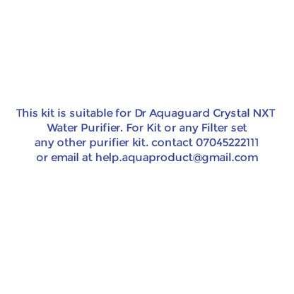 Bareeze Pure Service Filter Kit for Aquaguard Crystal NXT RO+UV+MTDS