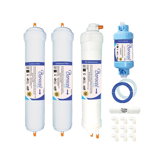 Bareeze Pure Service Filter Kit for Aquaguard Crystal NXT RO+UV+MTDS