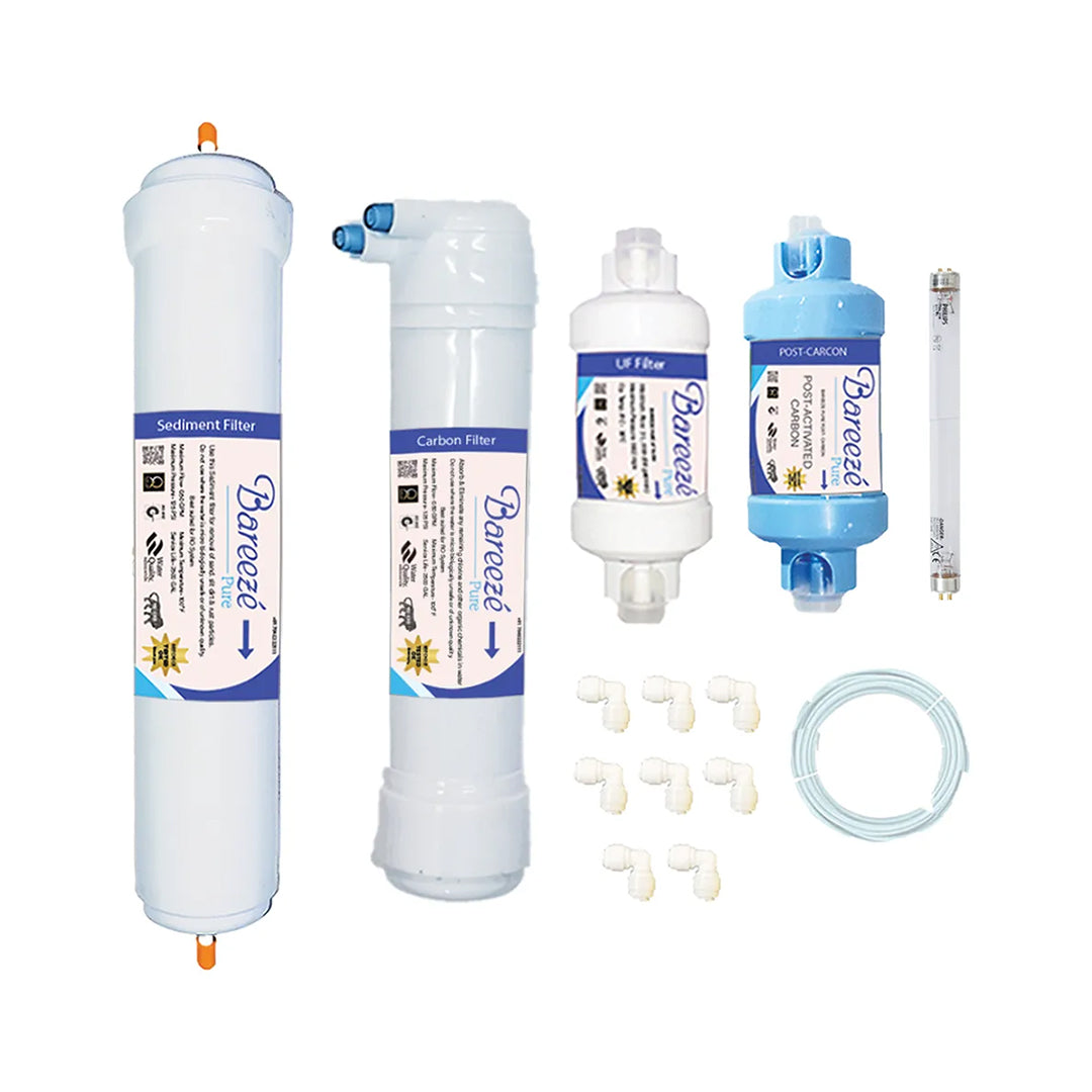 Bareeze Pure Service Full Filter Kit for Aquaguard Maxima UV+UF Water Purifier