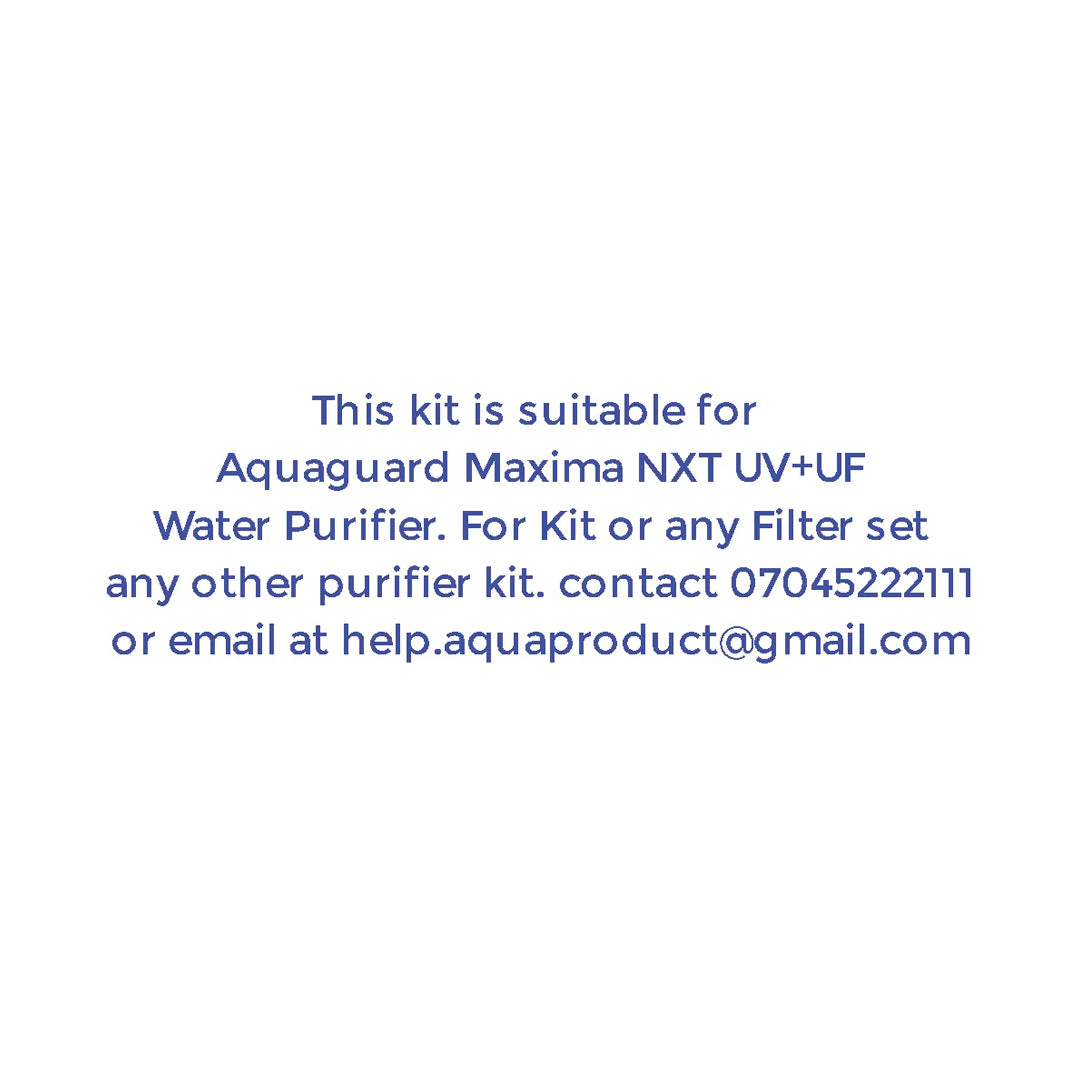 Bareeze Pure Service Full Filter Kit for Aquaguard Maxima UV+UF Water Purifier