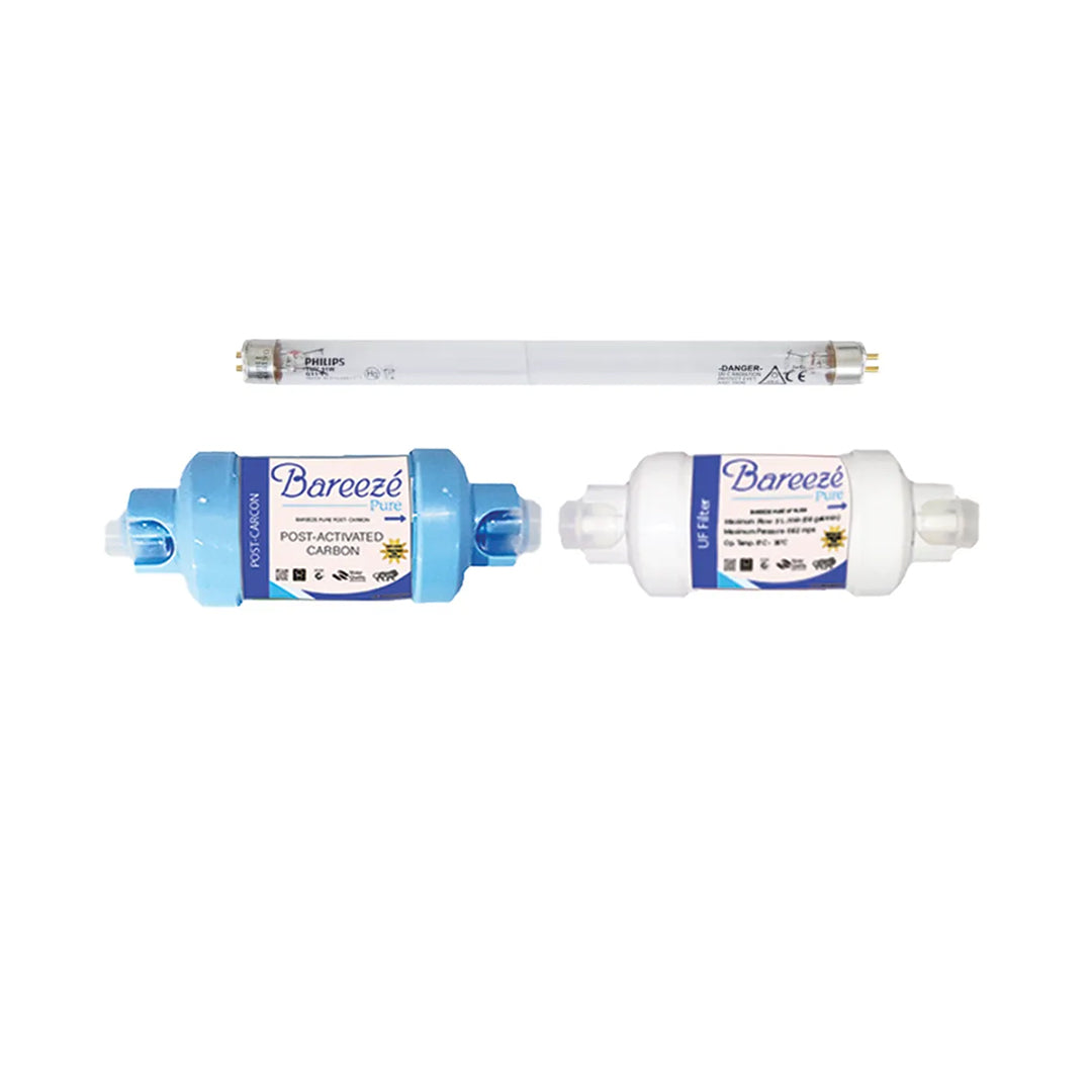 Bareeze Pure Service Full Filter Kit for Aquaguard Maxima UV+UF Water Purifier
