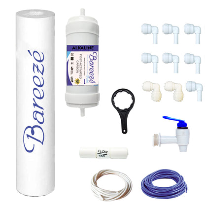 Bareeze Pure Compatible Filter Service Kit for Kent Elegant Alkaline RO+UV+UF+TDS Control+Alkaline Water Purifier