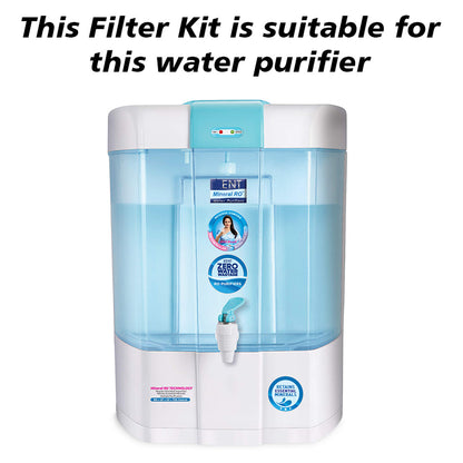 BBareeze Pure Service Filter Kit Compatible with Kent Pearl RO+UV Water Purifier One Year Service Kit for Kent – replaceme...