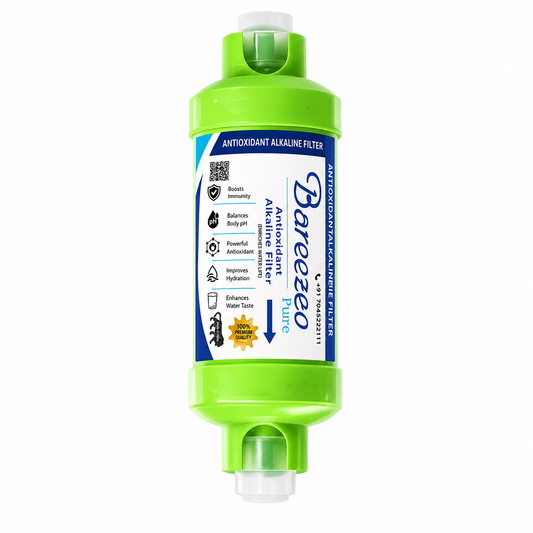Bareeze Pure 4-Inch Alkaline Filter Cartridge for All RO UV Water Purifier Alkaline Suitable For All Water Purifier