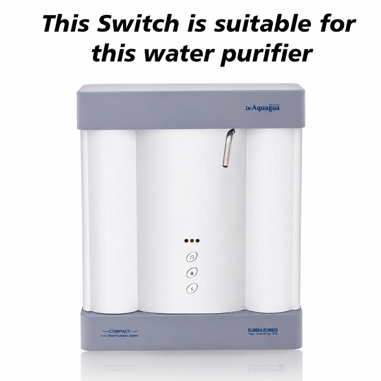 Bareeze Pure Aquaguard Compact Switch Button Electrical Part Switch For Aquaguard Compact Water Purifier