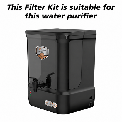 Bareeze Pure Filter Kit for Aqua Mars RO+UV Water Purifier Complete Service Kit Aqua Mars Water Purifier
